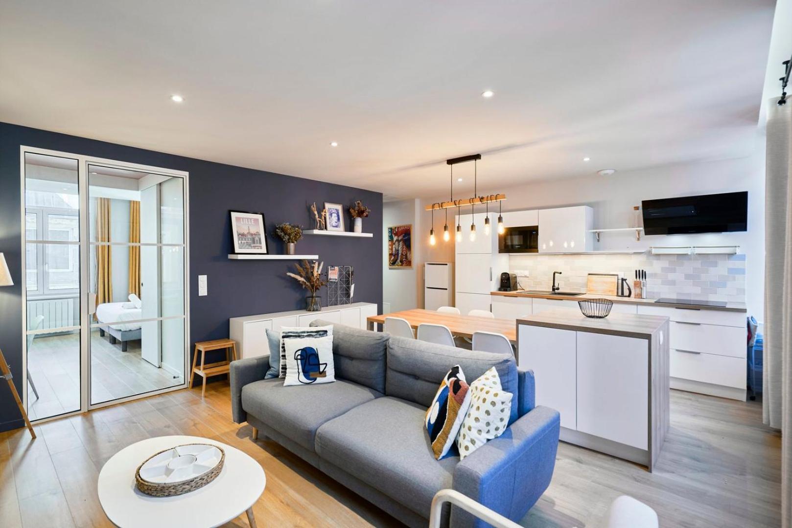 Apartment With Parking In The Heart Of Old Lille Exteriör bild