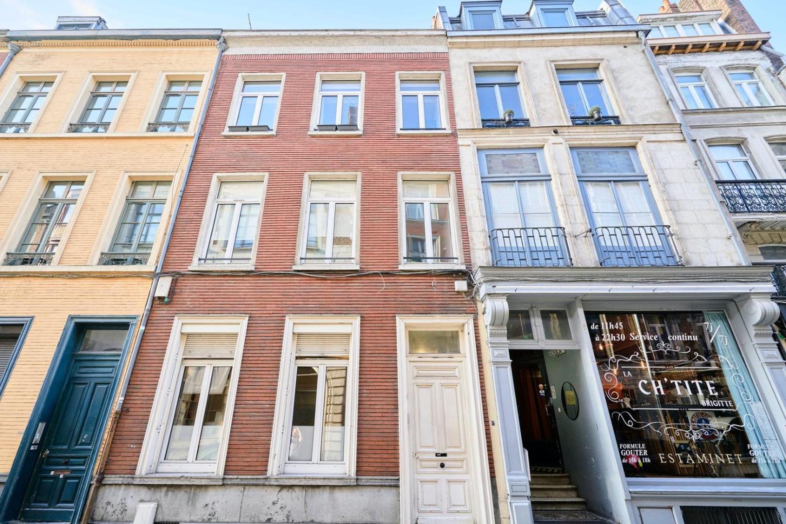 Apartment With Parking In The Heart Of Old Lille Exteriör bild